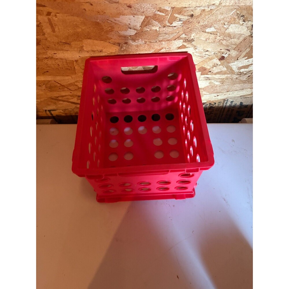 Plastic Storage Crate – Multiple Colors & Sizes – Clean, Durable, Ready to Use